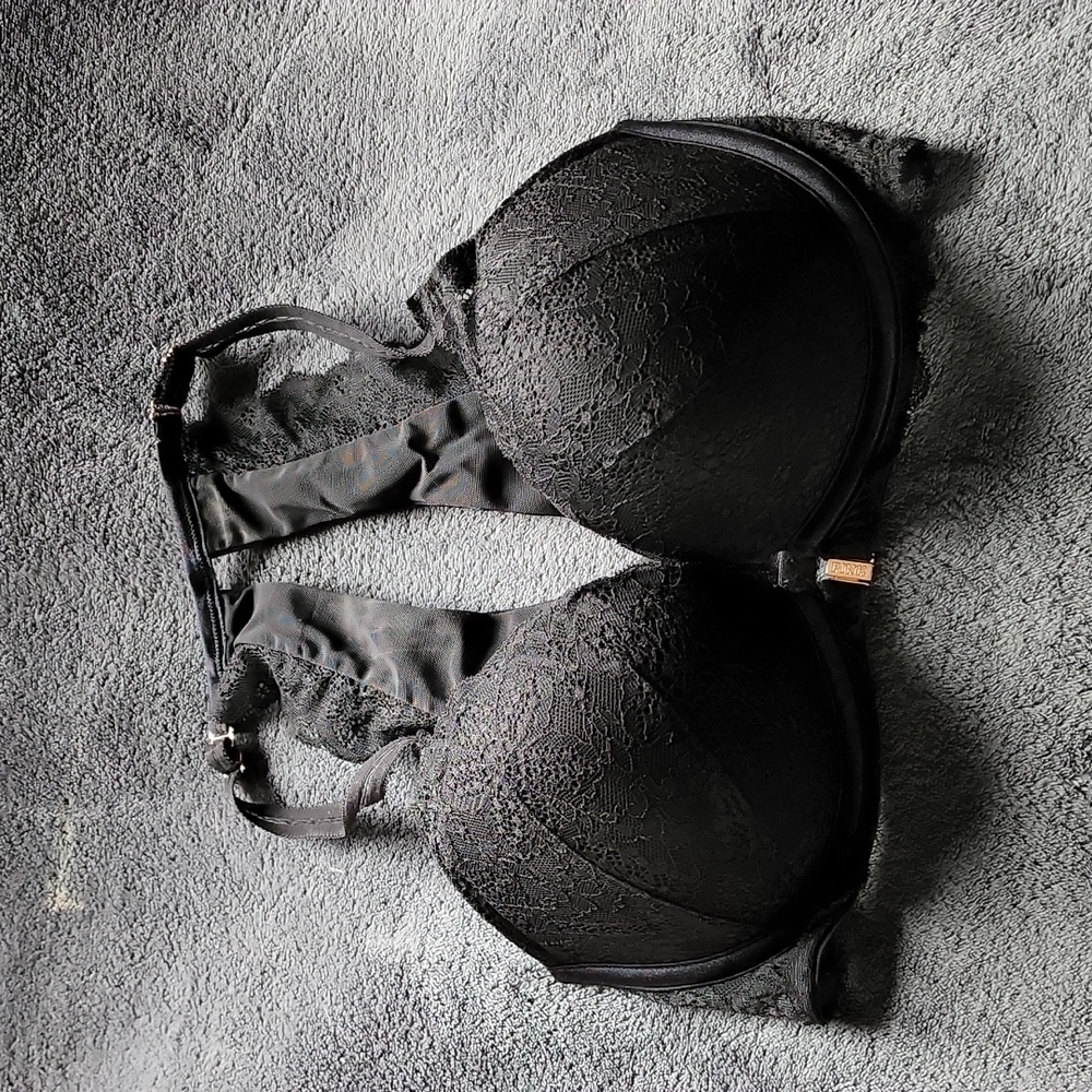 Pink bra
